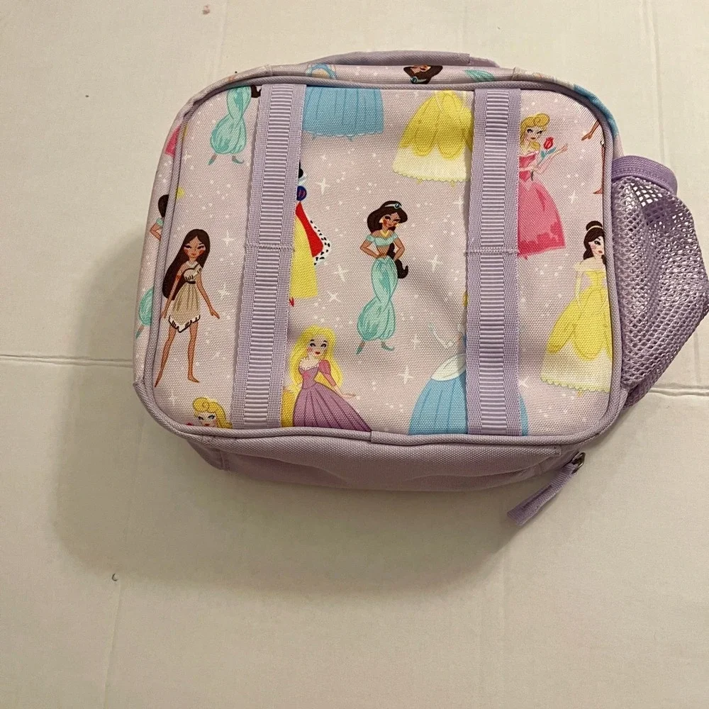 Disney Princess Purple Cold Pack Lunch Box Pottery Barn Kids Slight Defect